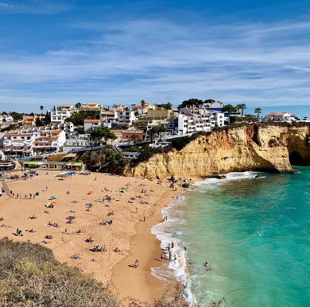 Praia de Carvoeiro, Portugal